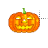 Jack-o'-lantern II left select.cur Preview