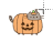 pumpkin cat II left select.cur Preview