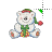 Xmas bear left select.cur Preview