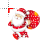 Santa sparkle normal select.ani Preview