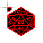D20 Red 2.cur Preview
