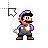 Mario in Waluigi's Costume.cur Preview