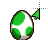 Yoshi egg left select.cur Preview