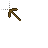 Minecraft Wooden Pickaxe Cursor.cur Preview