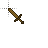 Minecraft Wooden Sword Cursor.cur Preview