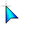 Blue gradient cursor.cur