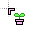 small plant cursor.cur Preview