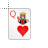 Queen of Hearts card normal select.cur Preview