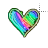 rainbow heart left select.ani