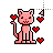 heart cats left select.ani Preview