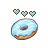 Working in background Blue Donut UL 3.ani Preview