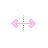 Horizontal Resize Super Pink Donut.cur