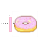 Text Select  Super Pink Donut.cur Preview