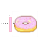 Text Select  Super Pink Donut.cur