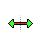 Resize Horizontal Green and Red Type 1.cur