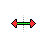 Resize Horizontal Green and Red Type 2.cur