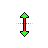 Resize Vertical Green & Red Type 1.cur