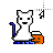 ghost cat left select.cur