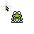 frog normal select.ani Preview
