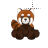 red panda left select.cur