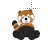 red panda II left select.cur