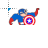 Captain America normal select.ani Preview