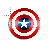 Captain America shield normal select.cur Preview