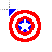 Captain America shield II normal select.cur Preview