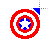 Captain America shield II left select.cur Preview