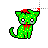 zombie cat left select.cur Preview