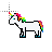 pretty unicorn normal select.cur Preview