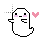 ghost heart normal select.cur