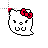 hello kitty ghost .cur Preview