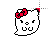 hello kitty ghost left select.cur Preview