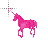 pink unicorn normal select.cur Preview