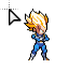 SSJ Vegeta.cur HD version