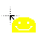 Yellow Ghost.cur Preview