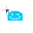 Light Blue Ghost.cur Preview