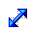 3d blue diagonal resize 2.ani