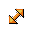 3d orange diagonal resize 2.ani Preview
