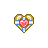 Gold Cross Heart Shield.cur Preview