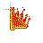 this cursor's on fire normal select.ani Preview