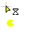 Pacman eats loader.ani Preview