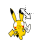 Pikachu Thief diagonal resize right.cur