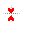 two hearts text select.cur Preview