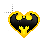 I heart batman normal select.cur Preview