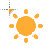 orange sun normal select.cur