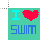 I Love Swim normal select.cur Preview