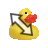 rubber duck diagonal resize right.cur