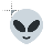 Alien head normal select.cur Preview